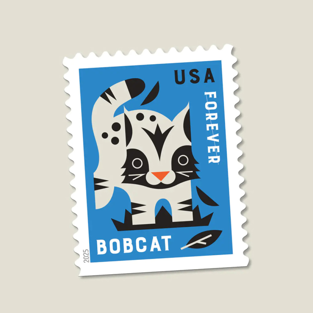 (2025) Baby Wild Animals Stamps, Booklet of 20